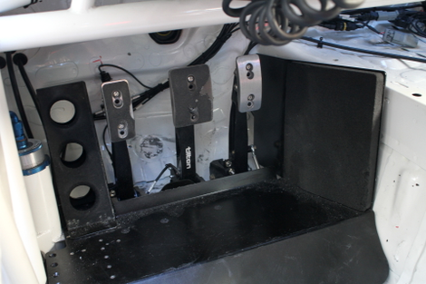 Adjustable pedal box.